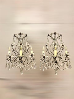 Pair of Italian Florentine Sconces