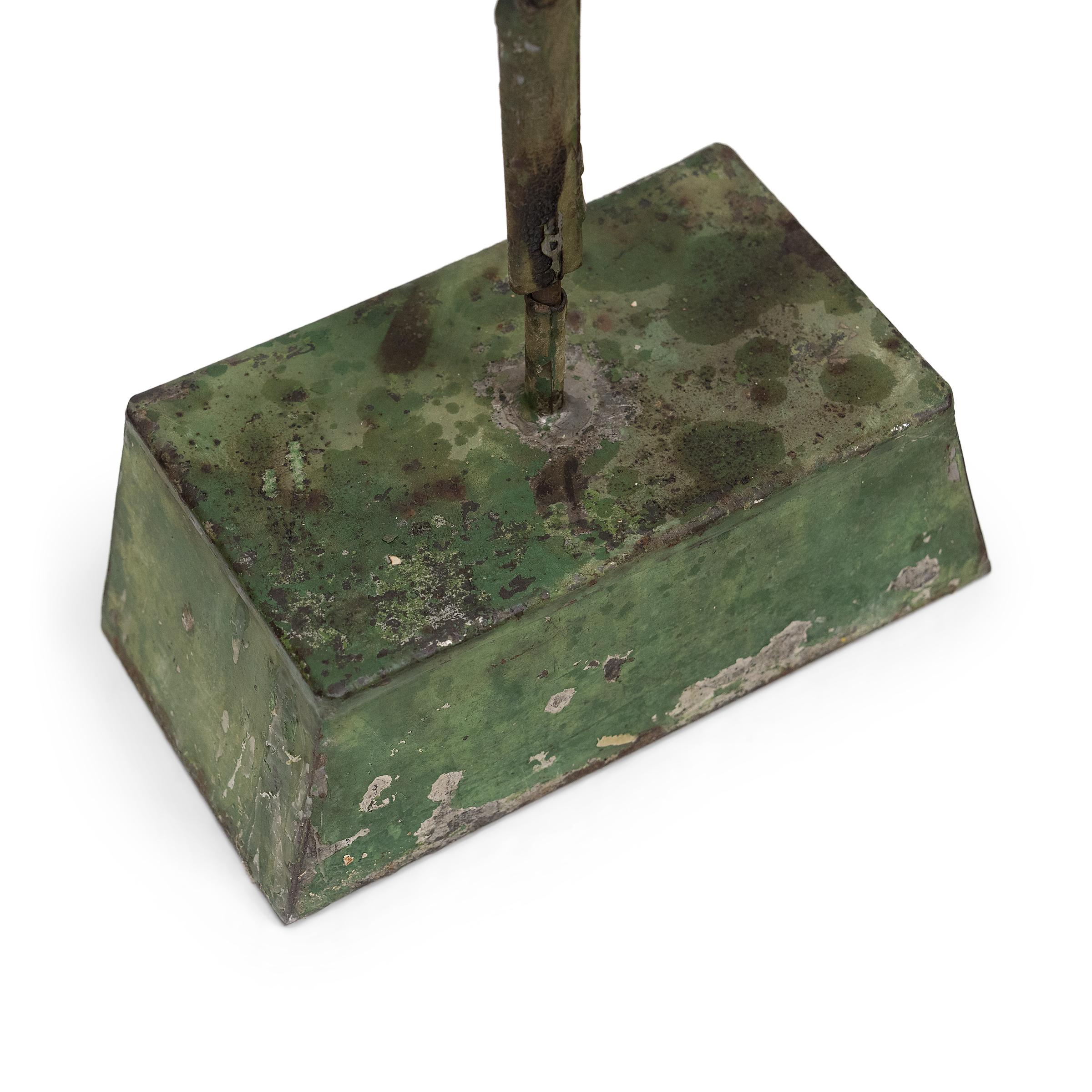 Pair of Italian Garden Lily Floor Candelabras, c. 1930s For Sale 3