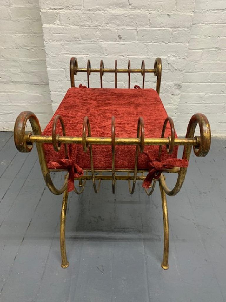 Pair of Italian Gilt Benches In Good Condition In New York, NY