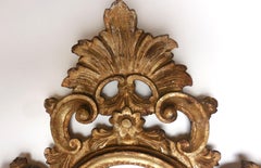 Pair of Italian Giltwood Mirrors