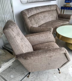 Pair of Italian Gio Ponti Style Chairs
