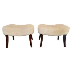 Coppia di sgabelli italiani di Gio Ponti