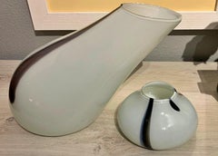 Pair of Italian Glass Ornaments, 20th Century