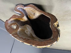 Pair of Italian Glazed Terracotta Leopard Figures, 1960s