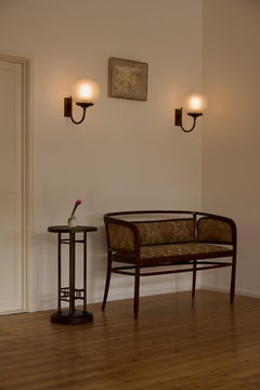 Pair of Italian Globe Wall Lights