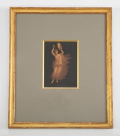 Pair of Italian Grand Tour Paintings of Maenads, After Pompeii, Signed
