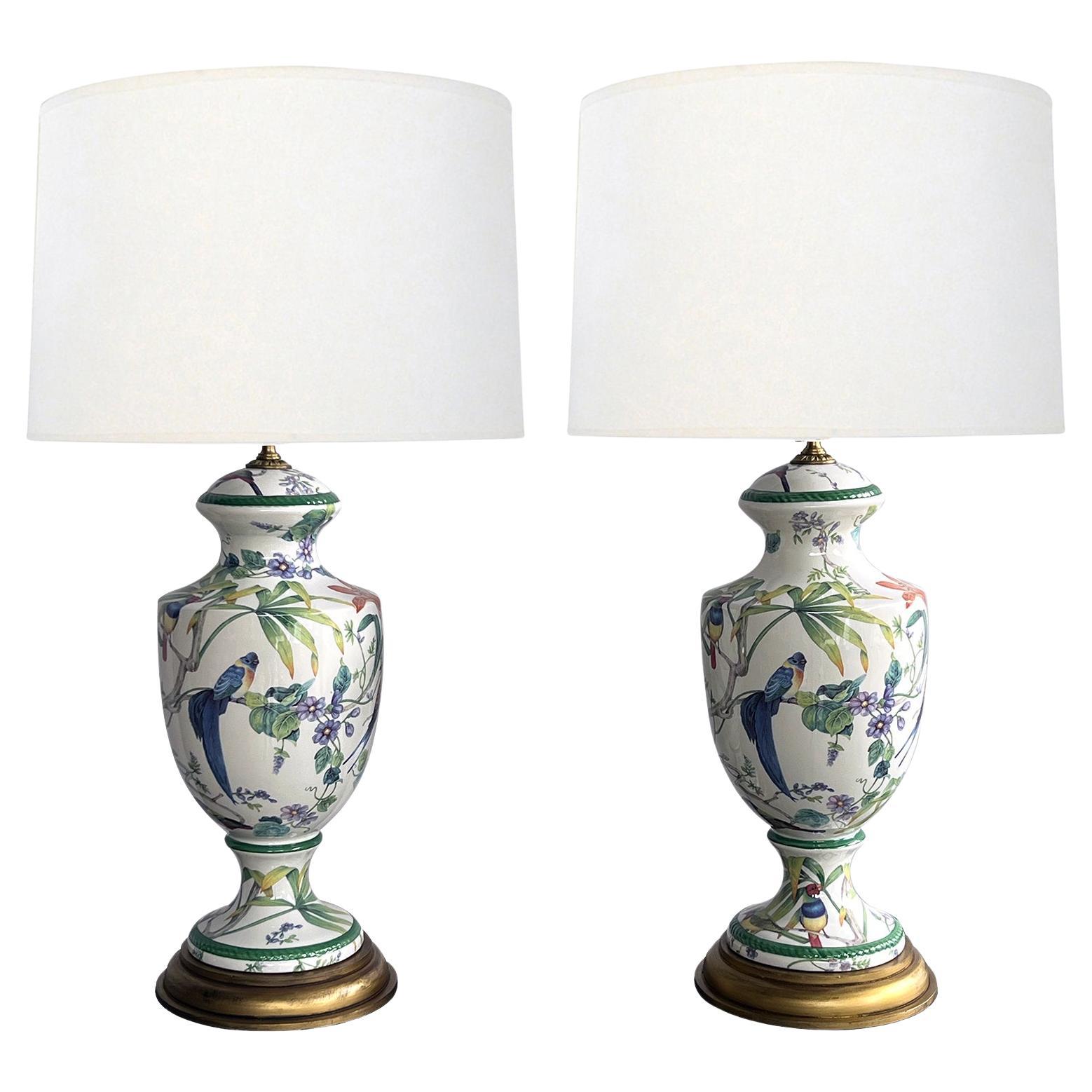 Hand-Painted Lámparas de mesa