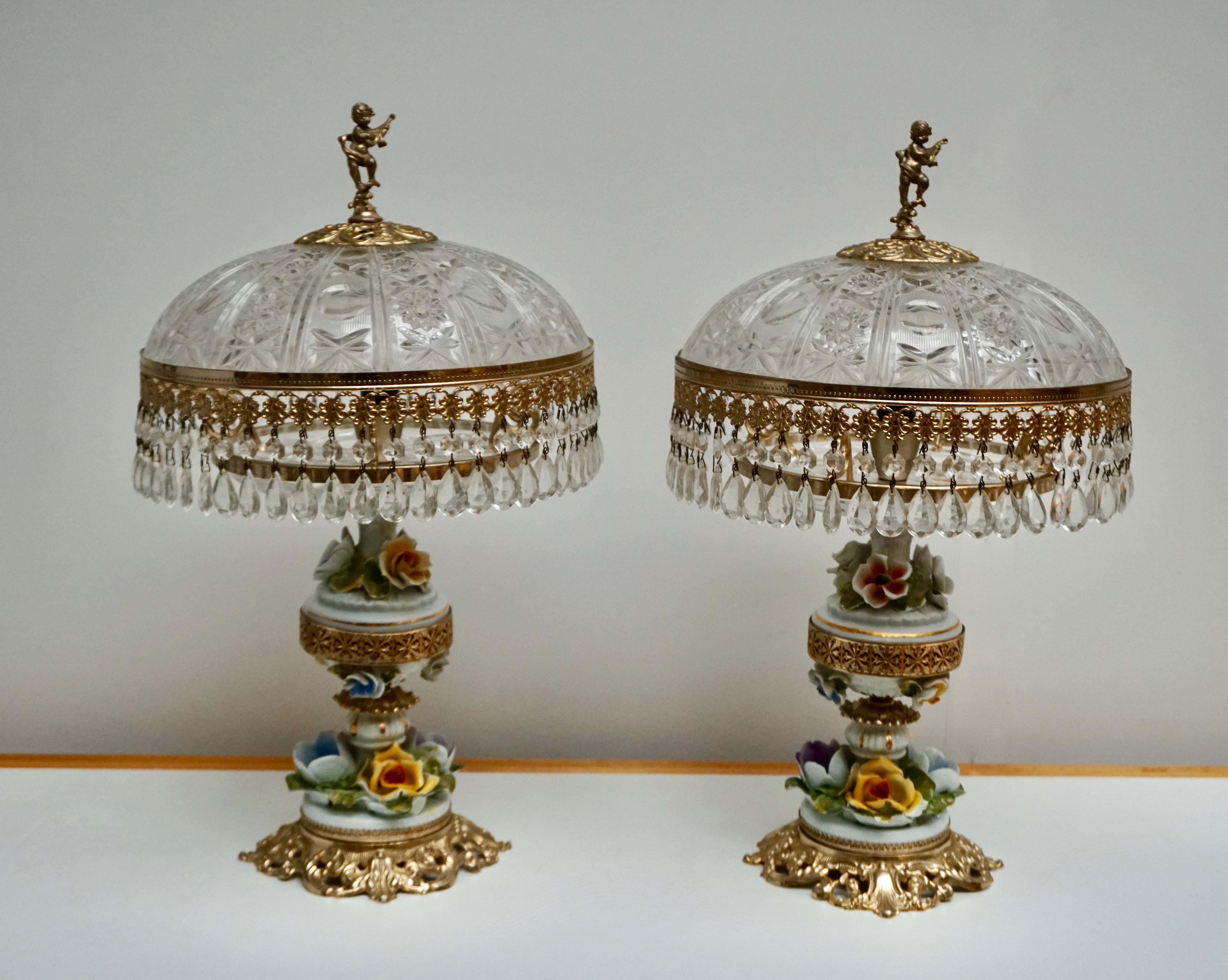 hollywood regency lamps