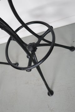 Pair of Italian Industrial Workshop Stools / Bar Stools