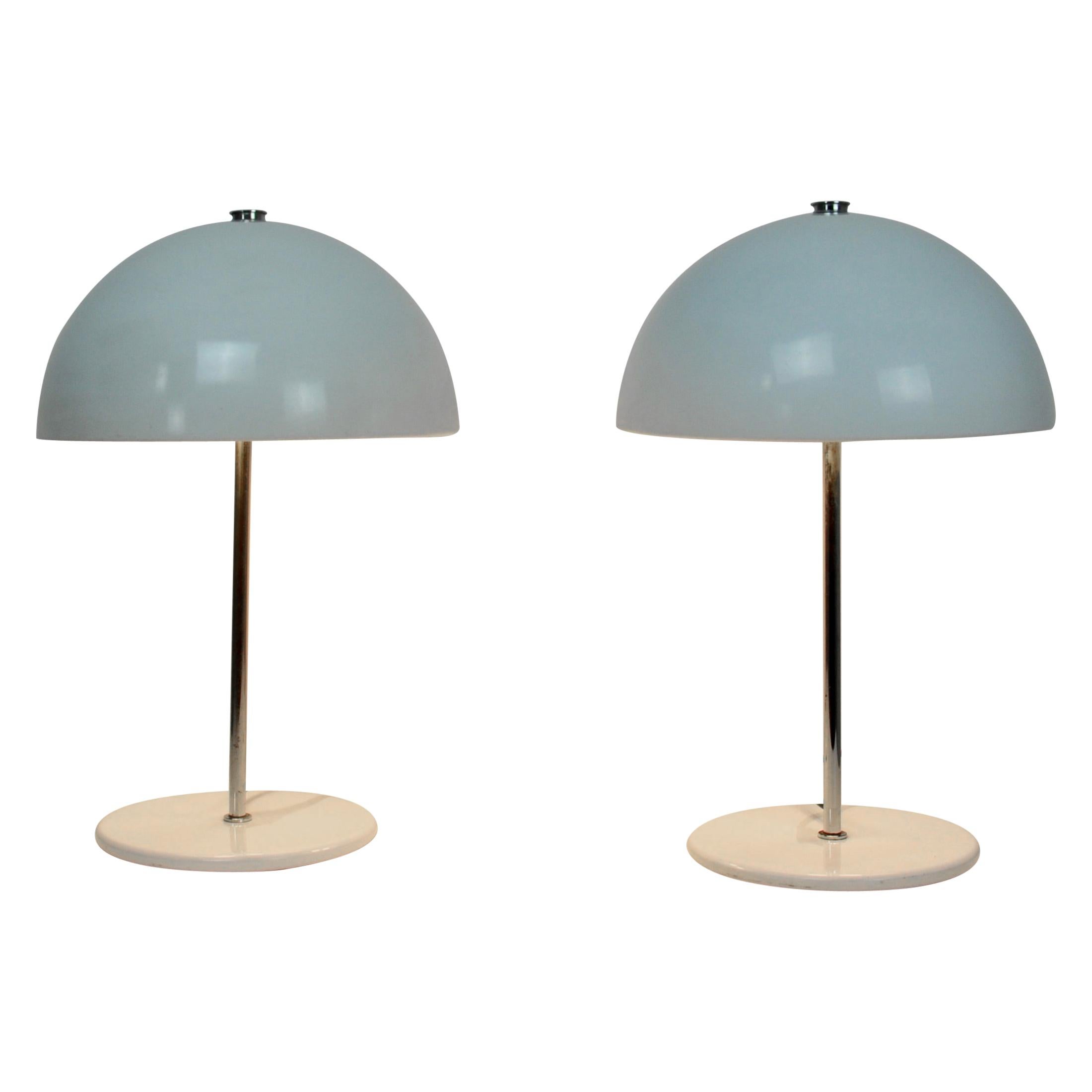 Pair of Vintage 1960s Italian Ceramic Table Lamps at 1stDibs