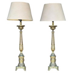 Antique Pair of Italian Lamps - Circa 1910