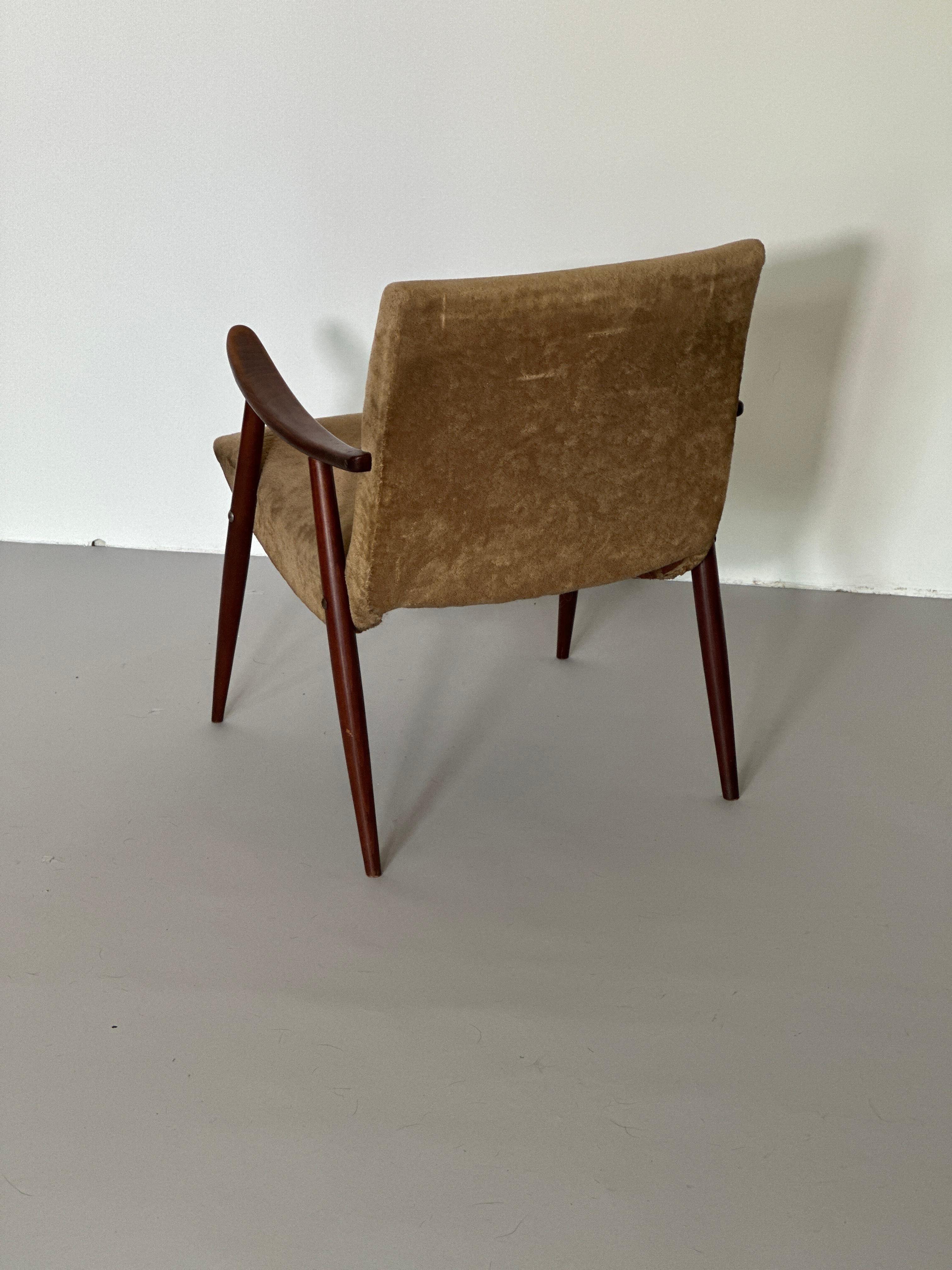 Paire de chaises longues italiennes des années 1950 en vente 3