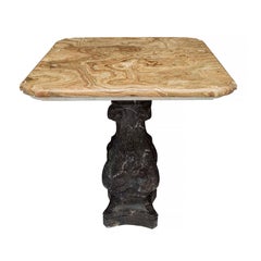 Pair of Italian Louis XIV Period 17th Century Pedestal Tables