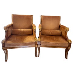 Pair of Italian Loung Chairs Unique