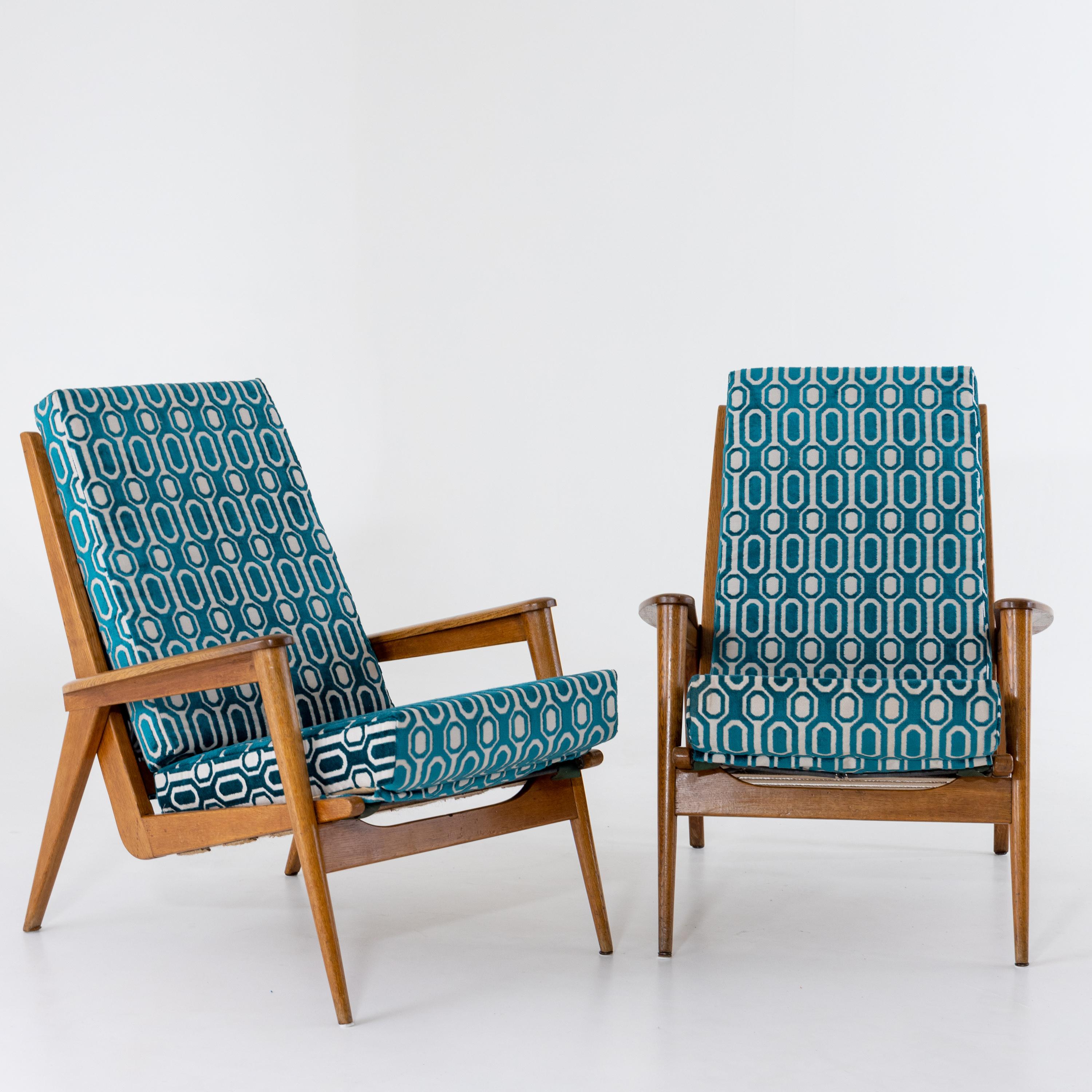 Pair of Italian Lounge Chairs, Mid-20th Century 1
