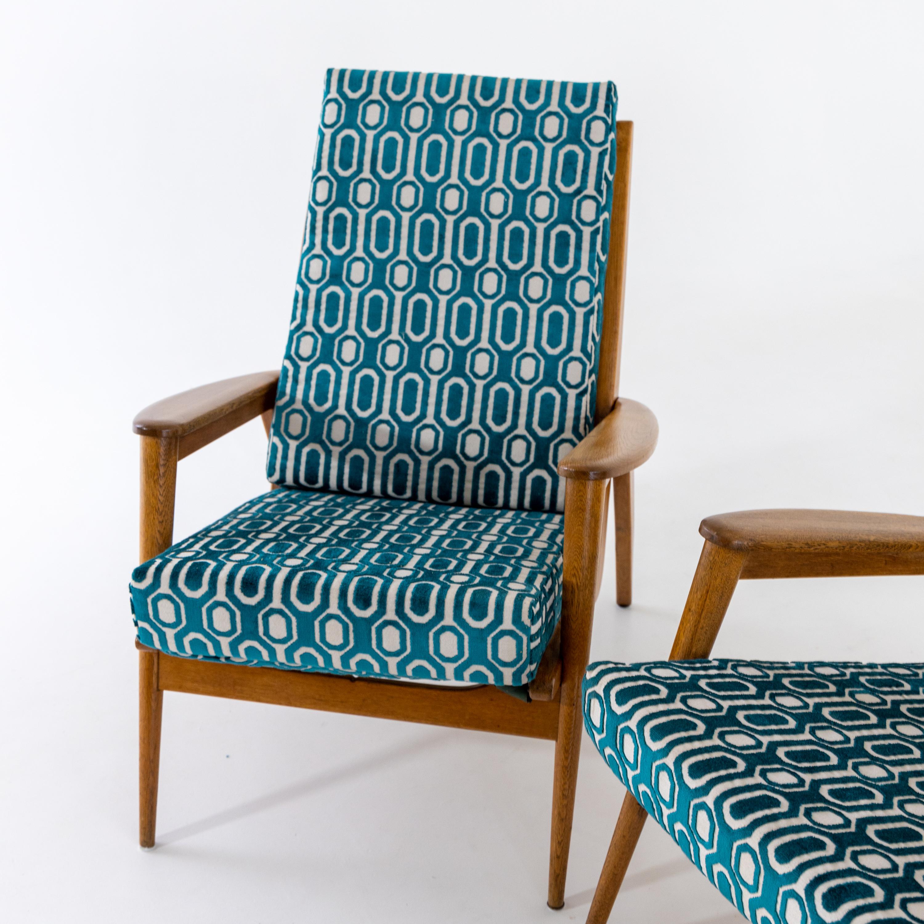 Pair of Italian Lounge Chairs, Mid-20th Century 3