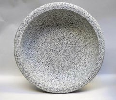 Pair of Italian Mangani Ceramic Pedestal Bowls