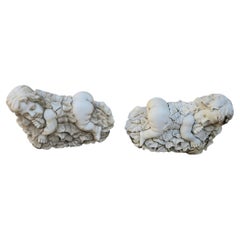 Pair of Italian Marble Cherub Sculptures, Second Half of the 20th Century