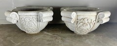 Pair of Italian Marble Planters/Basins, Early 20th Century