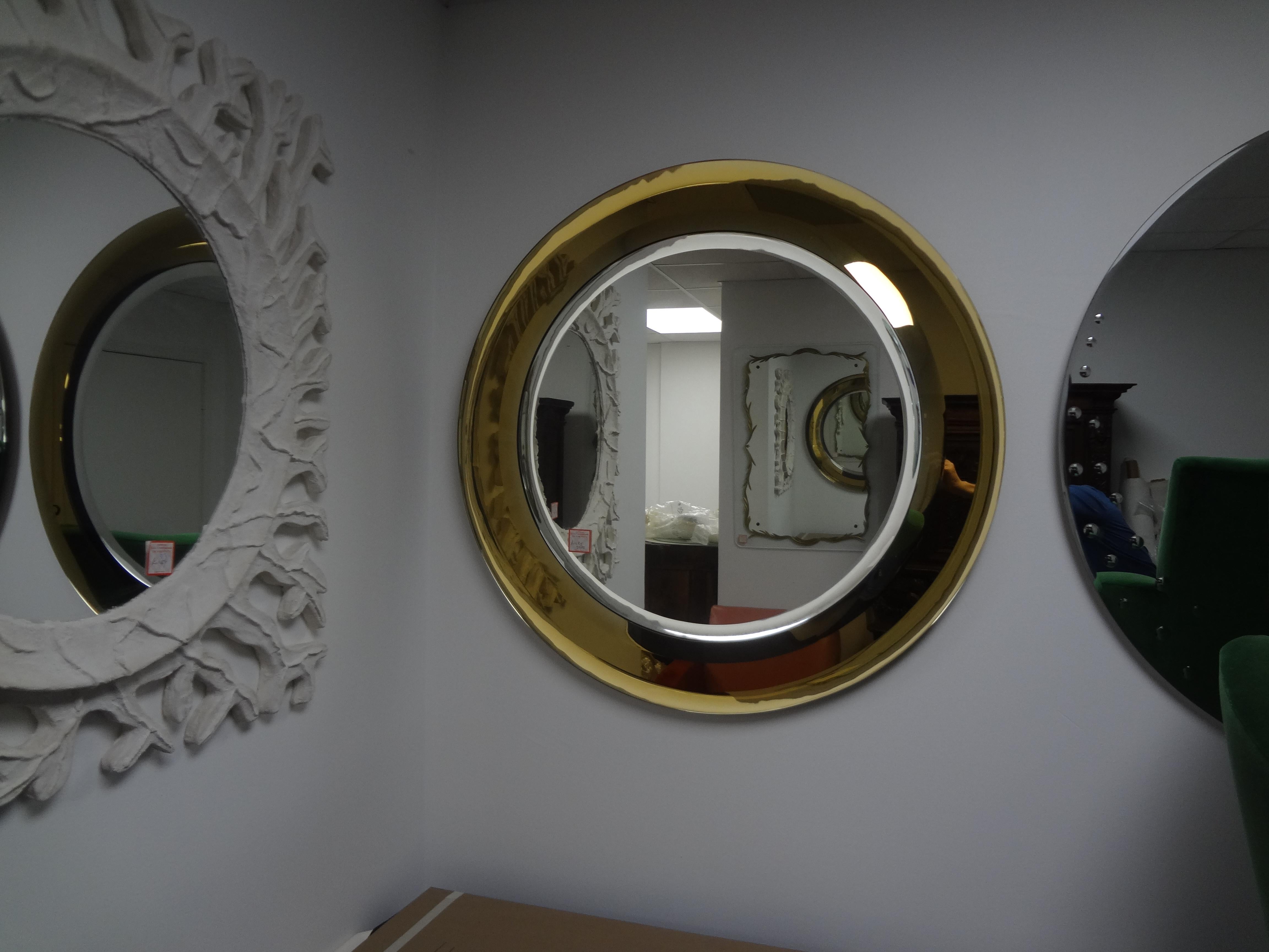 Milieu du XXe siècle Paire de miroirs biseautés attribués à Max Ingrand pour Fontana Arte en vente