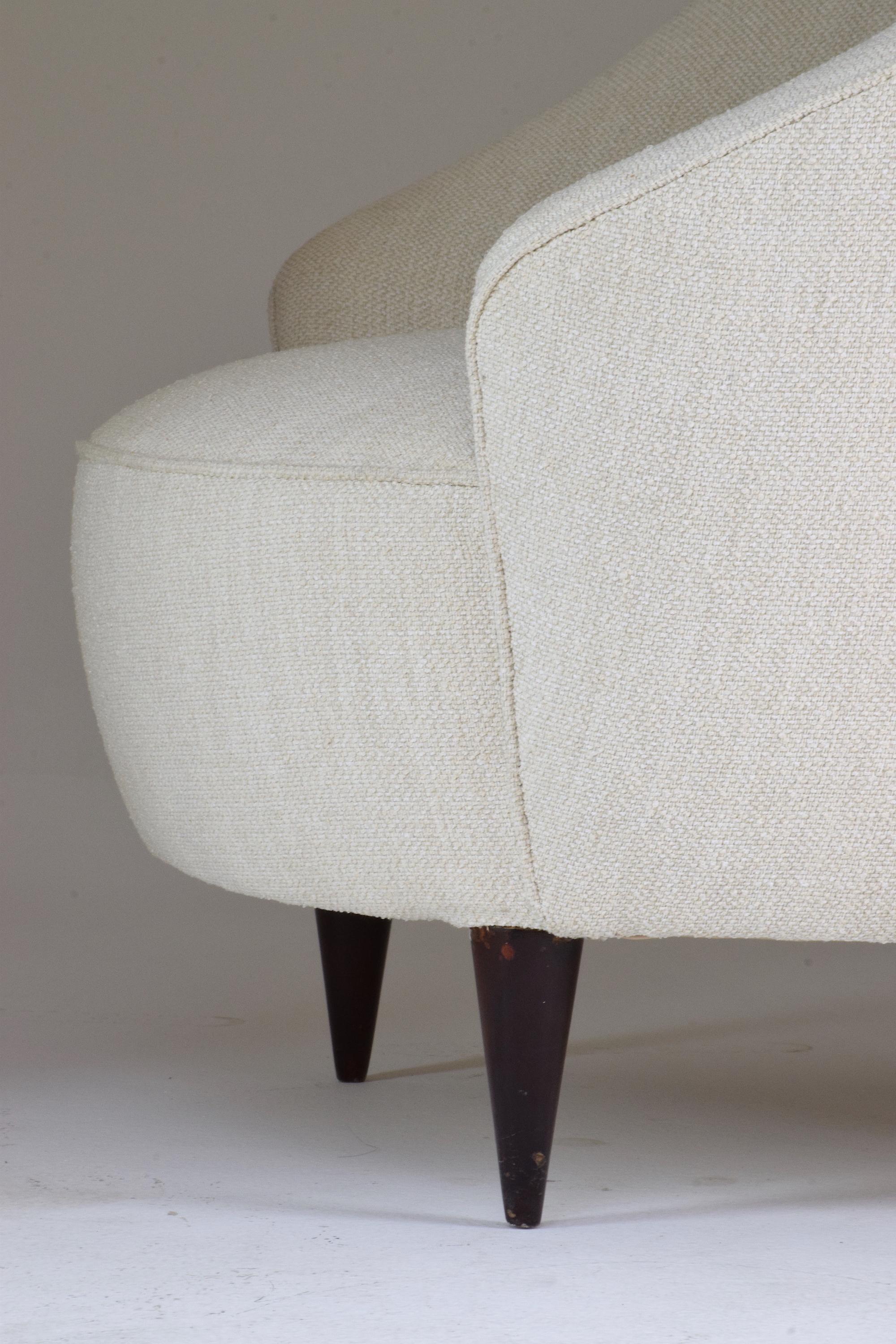 Pair of Italian Midcentury Armchairs Attributed to Gio Ponti, 1950s 2