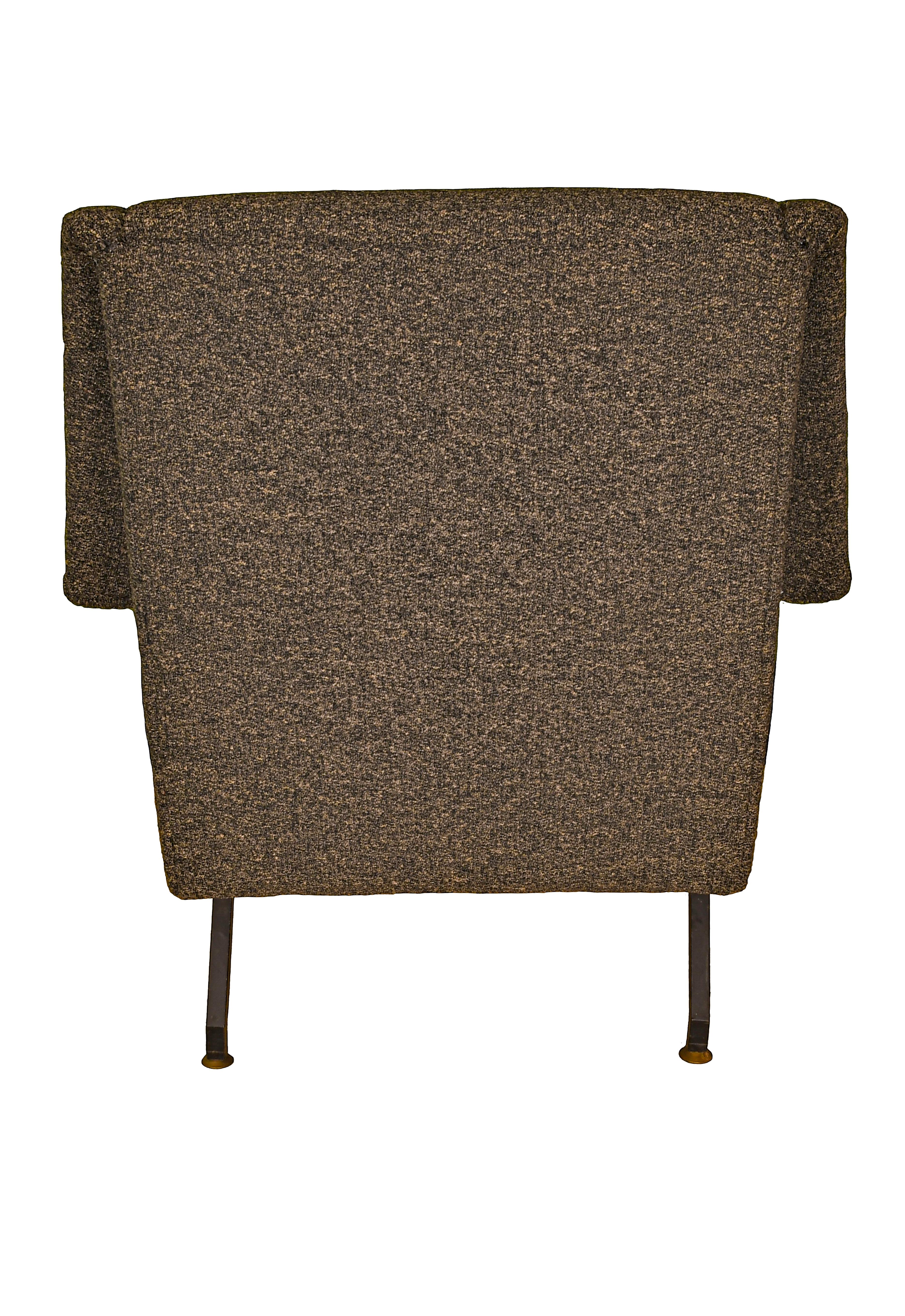 Pair of Italian Mid-Century Armchairs by Gigi Radice for Minotti For Sale 1