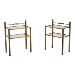 Pair of Italian Mid-Century Bedside Tables by Osvaldo Borsani, c.1950s