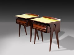 Pair of Italian Mid-Century Bedside Tables by Vittorio Dassi, Italy, 1950s