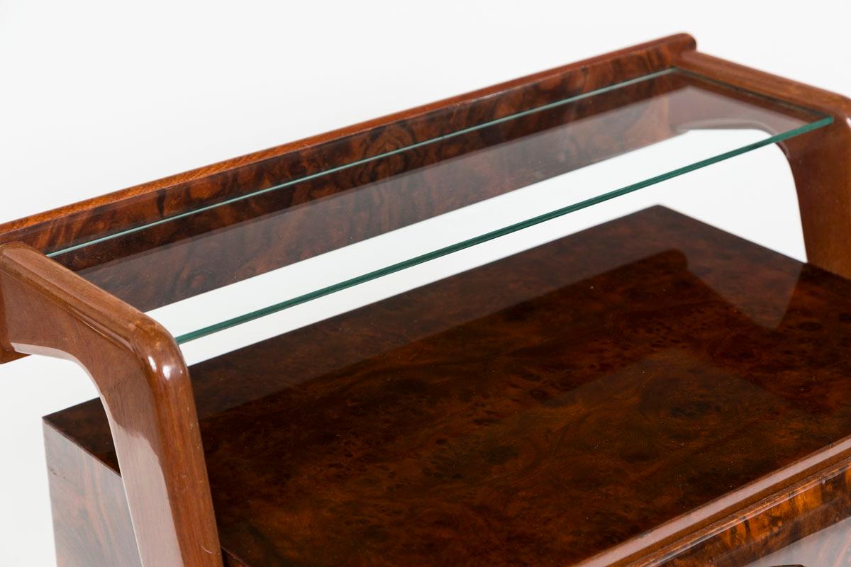 Pair of Italian Mid Century Bedside Tables For Sale 4