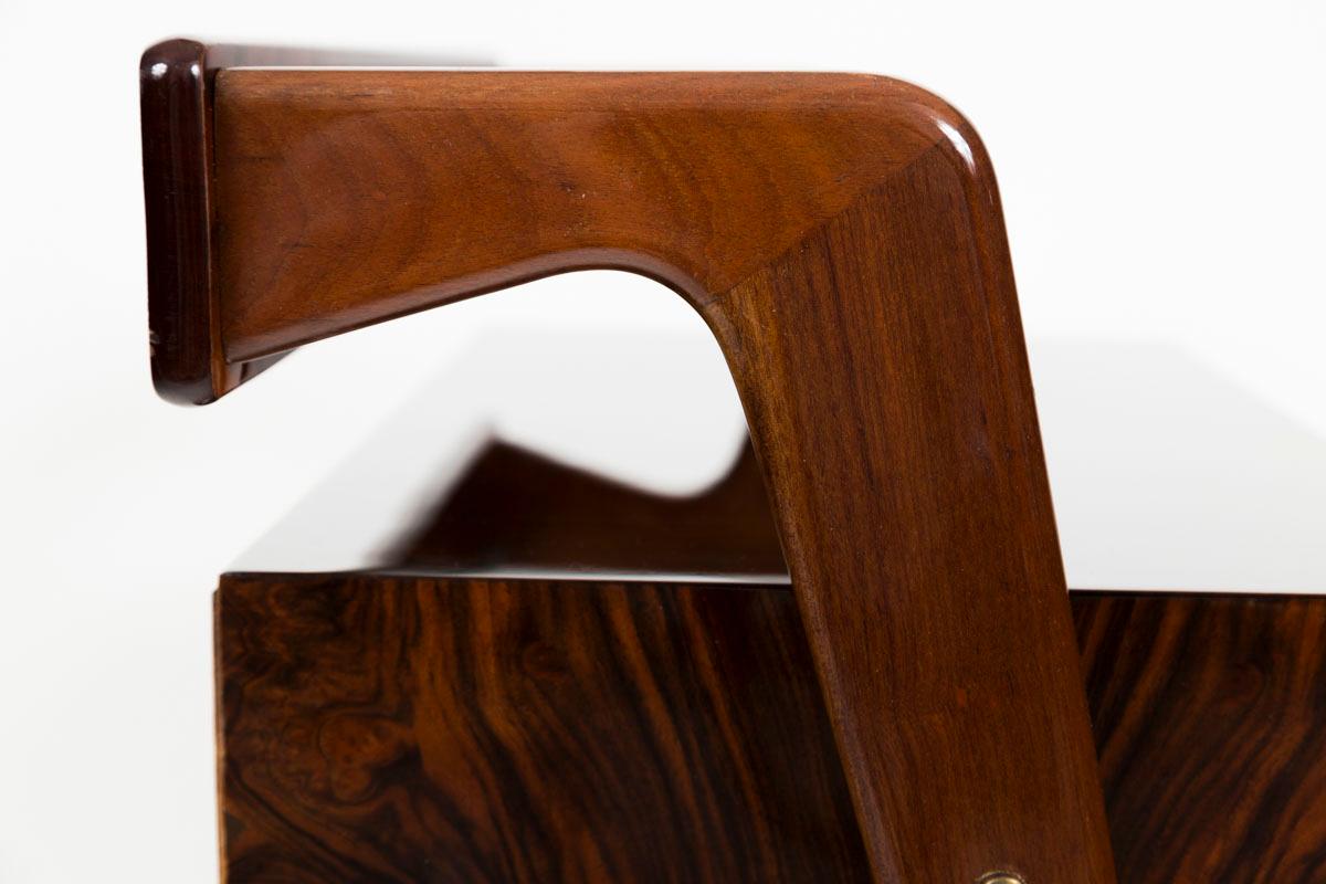 Pair of Italian Mid Century Bedside Tables For Sale 6