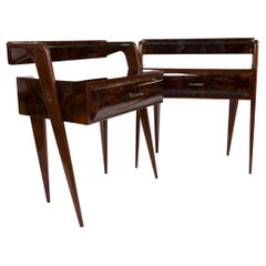 Coppia di comodini italiani del Mid Century