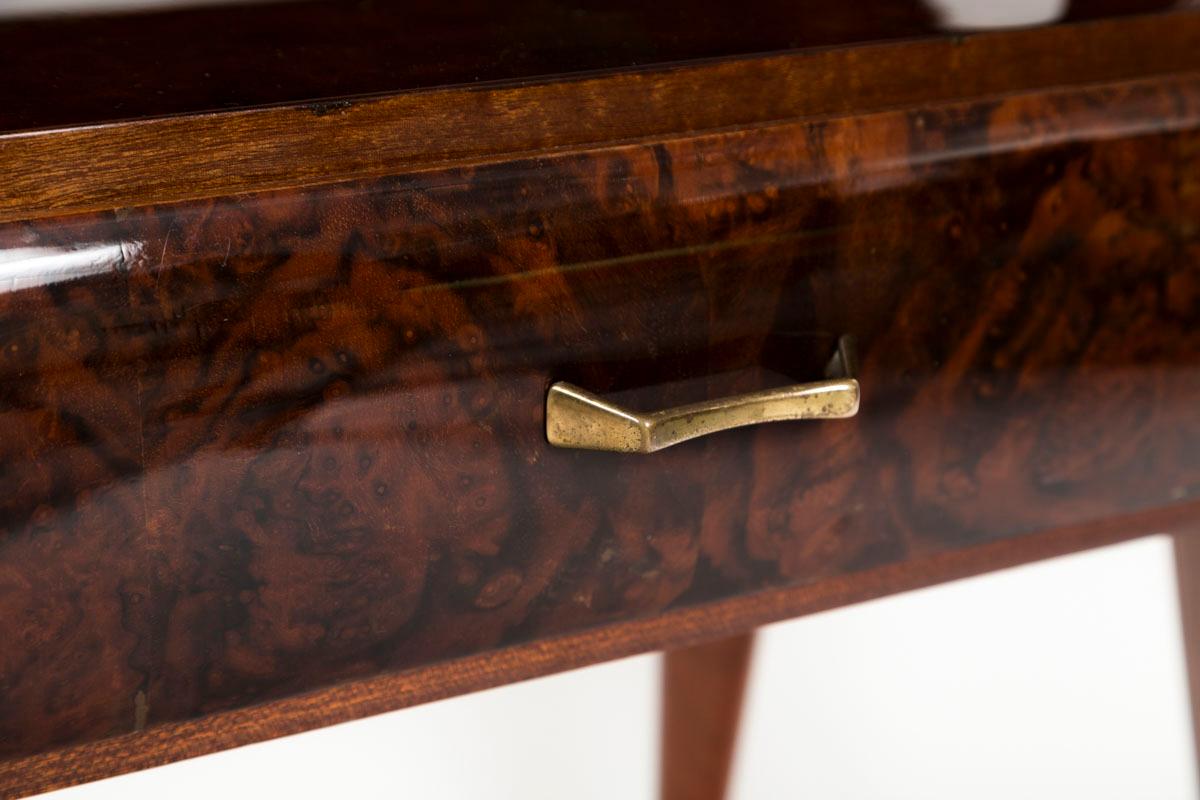 Pair of Italian Mid Century Bedside Tables For Sale 3