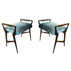 Pair of Italian Midcentury Benches