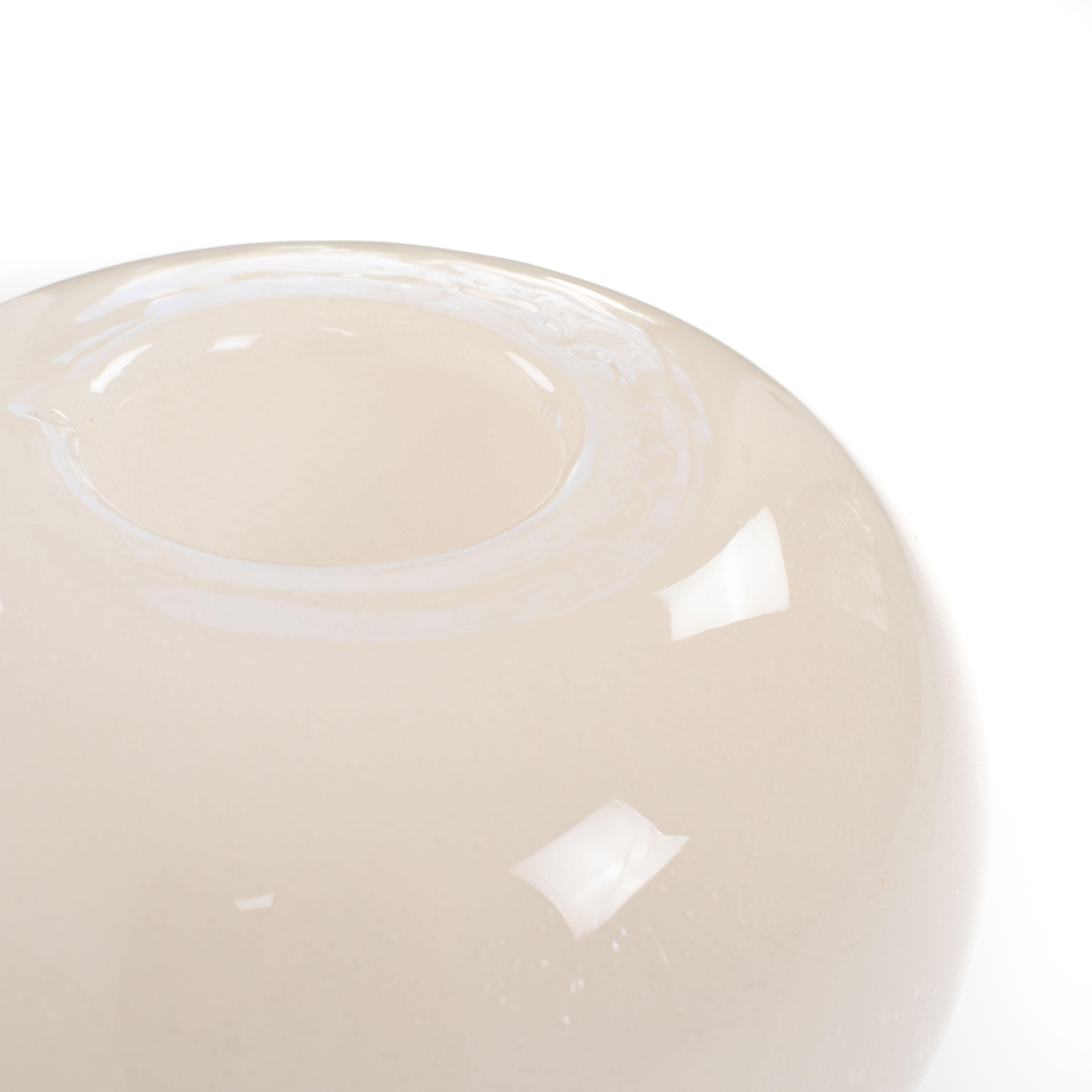 Fin du 20e siècle Paire de lampes de table en forme de champignon en laiton et verre Muranoglass du milieu du siècle 1970 en vente