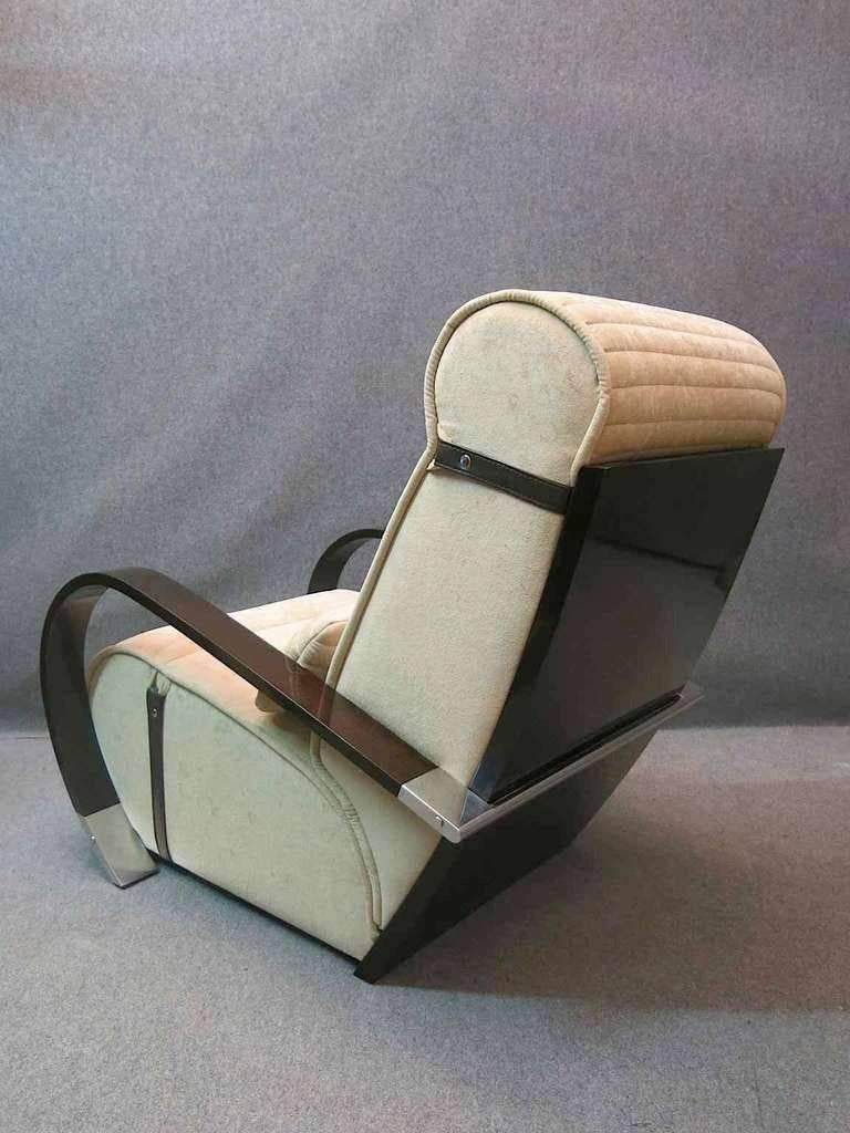 Pair of Midcentury Wood and Velvet Italian Lounge Chairs, 1950 In Excellent Condition In Rome, IT