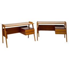 Pair of Italian Mid-Century Desks attr. to Vittorio Dassi, Italy 1960s