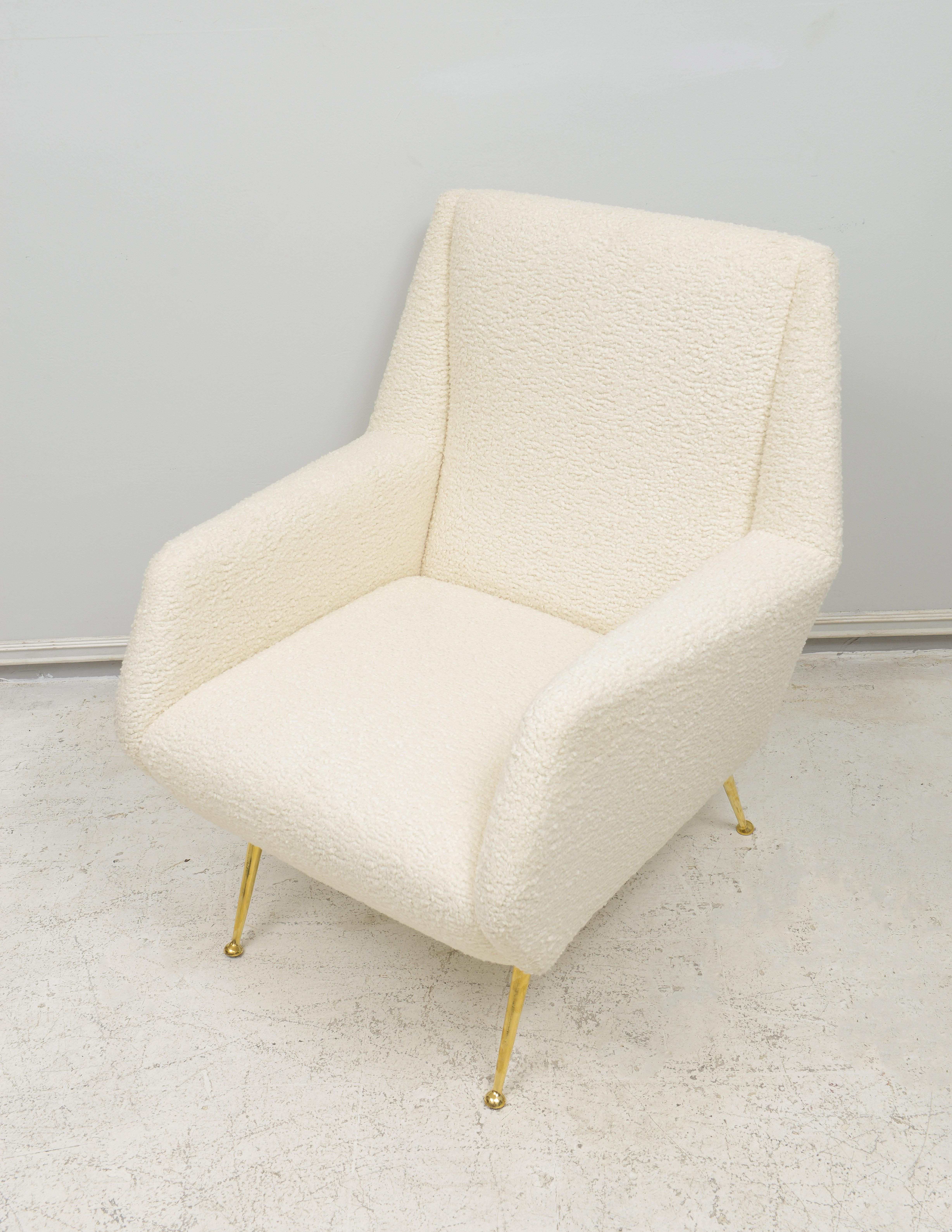 Mid-20th Century Pair of  Italian Mid-Century lounge chairs  For Sale