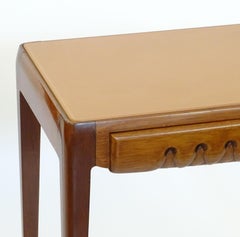 Pair of Italian Mid-Century Modern Bedside Tables Attributed to Paolo Buffa.