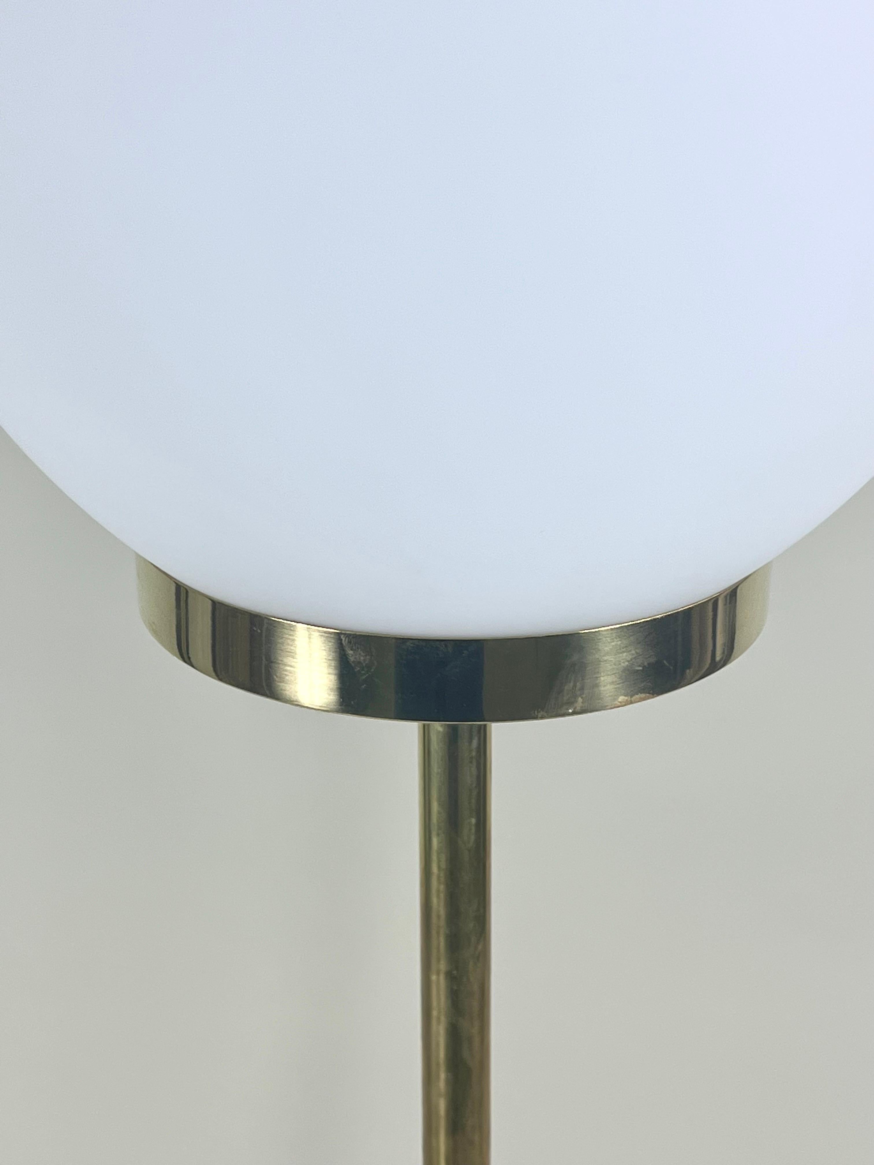 Coppia di lampade da terra italiane in stile metà secolo moderno, Max Ingrand & Fontana Arte in vendita 1