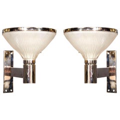 Pair of Italian Mid-Century Modern Wall Lights by Sergio Mazza for Artemide