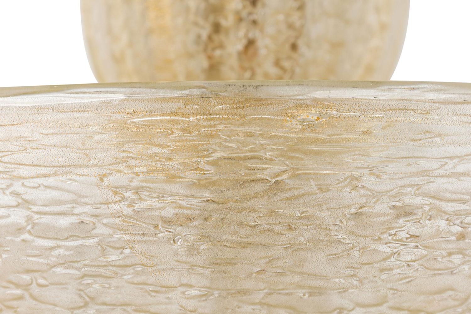 Paire d'appliques murales italiennes du milieu du siècle à Murano en vente 1