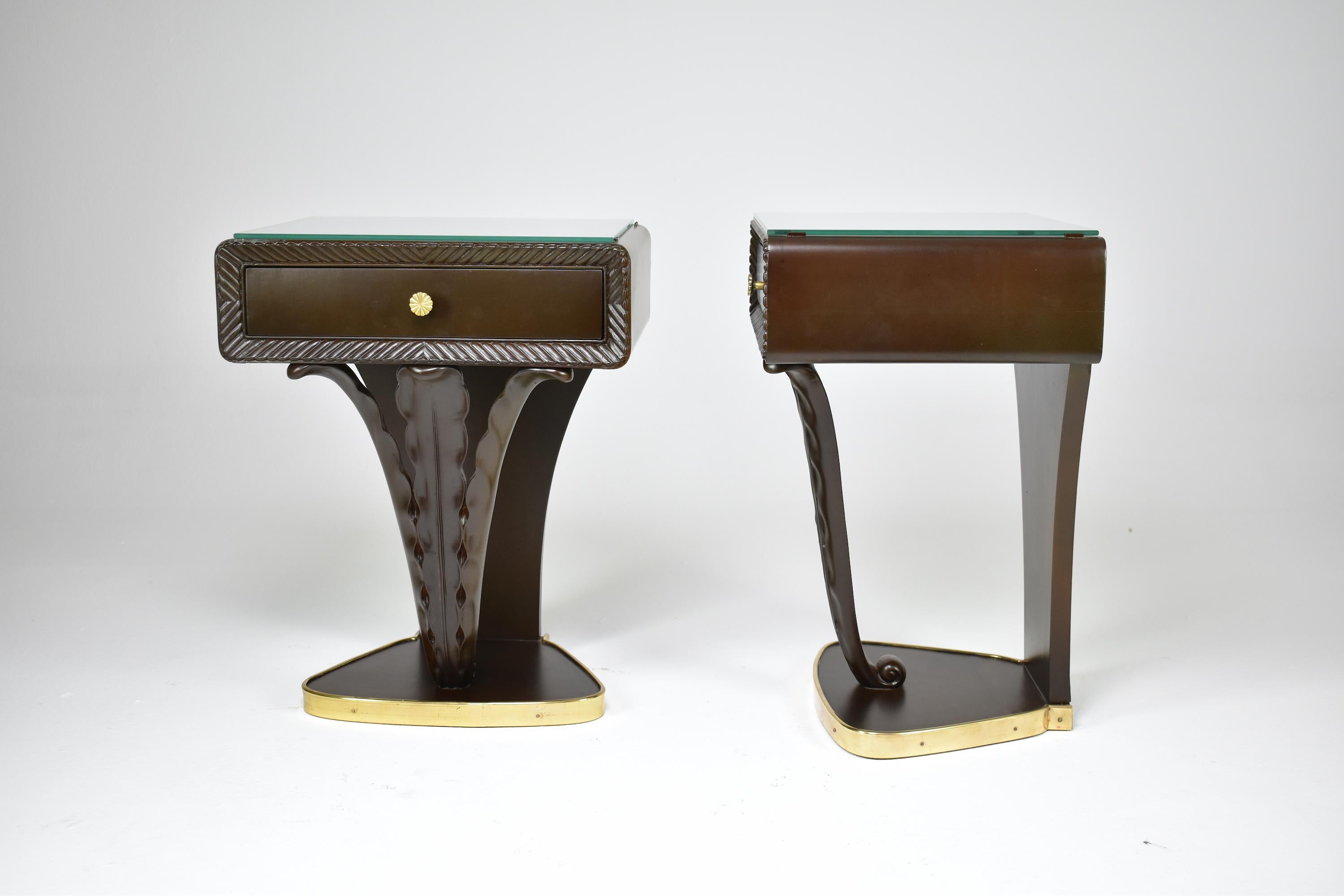Pair of Italian Mid-Century Nightstands, 1960s For Sale 4
