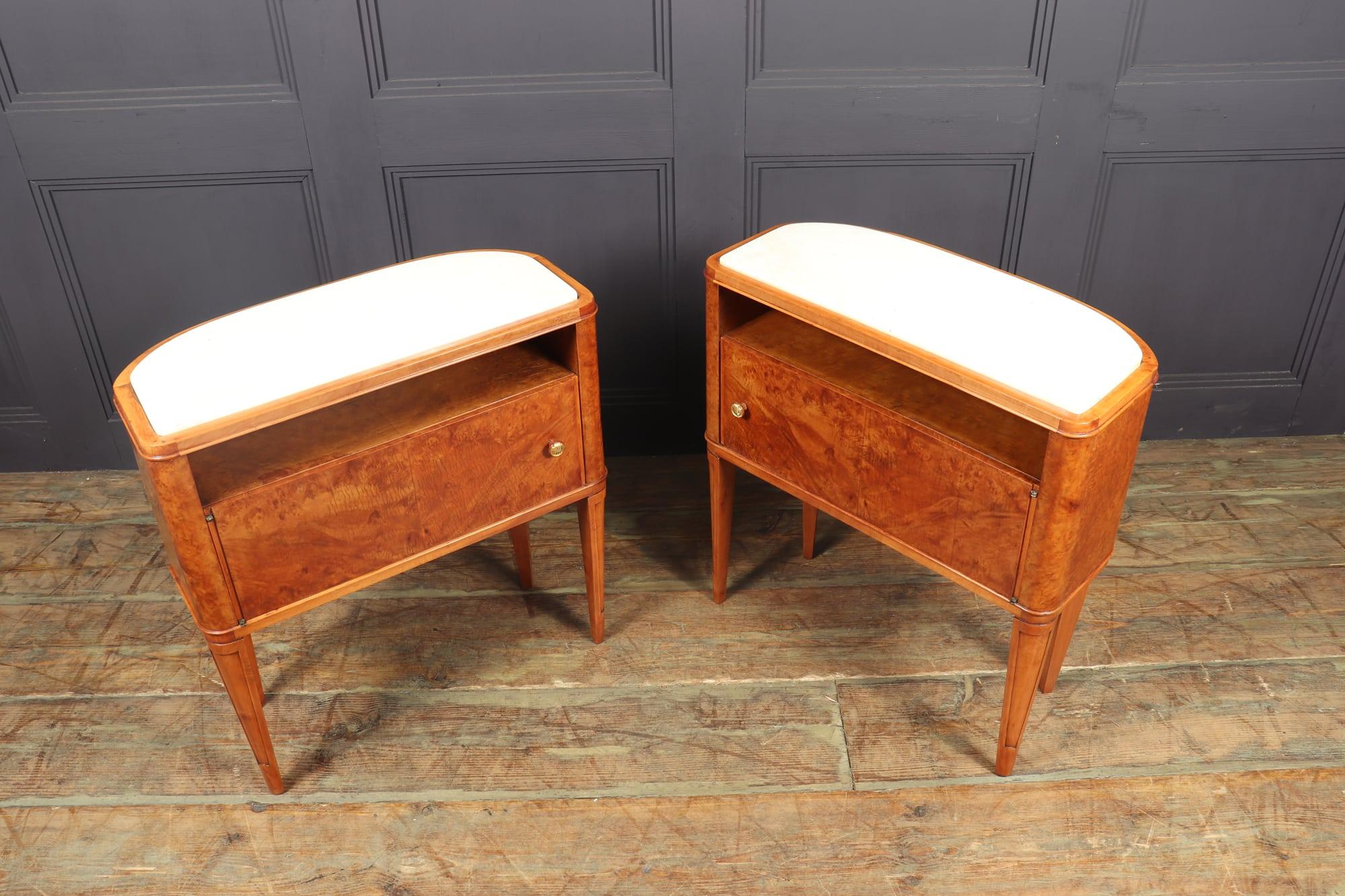 Pair of Italian Mid Century Side Cabinets In Excellent Condition In Paddock Wood Tonbridge, GB