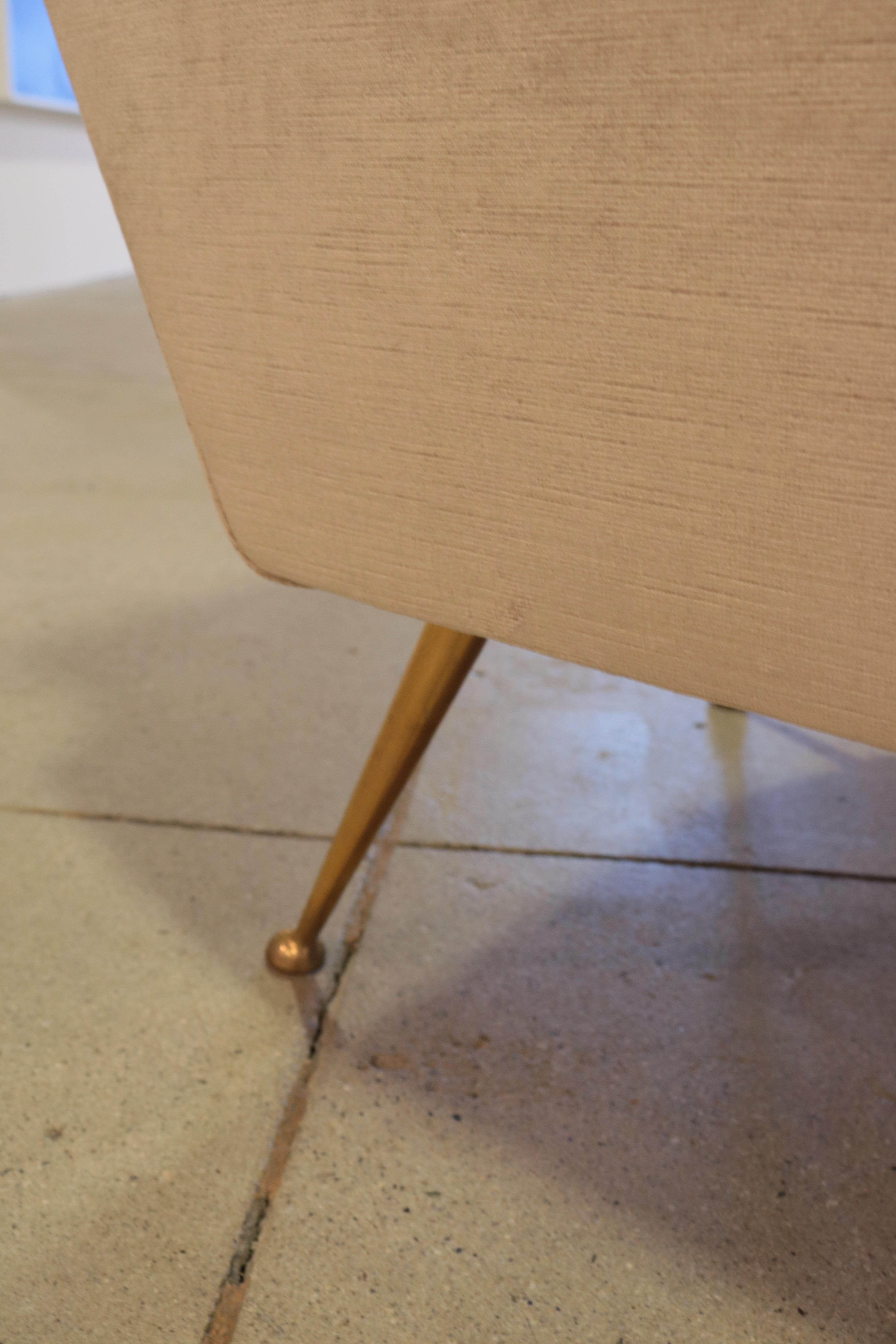 Pair of Italian Midcentury Wing Chairs 4