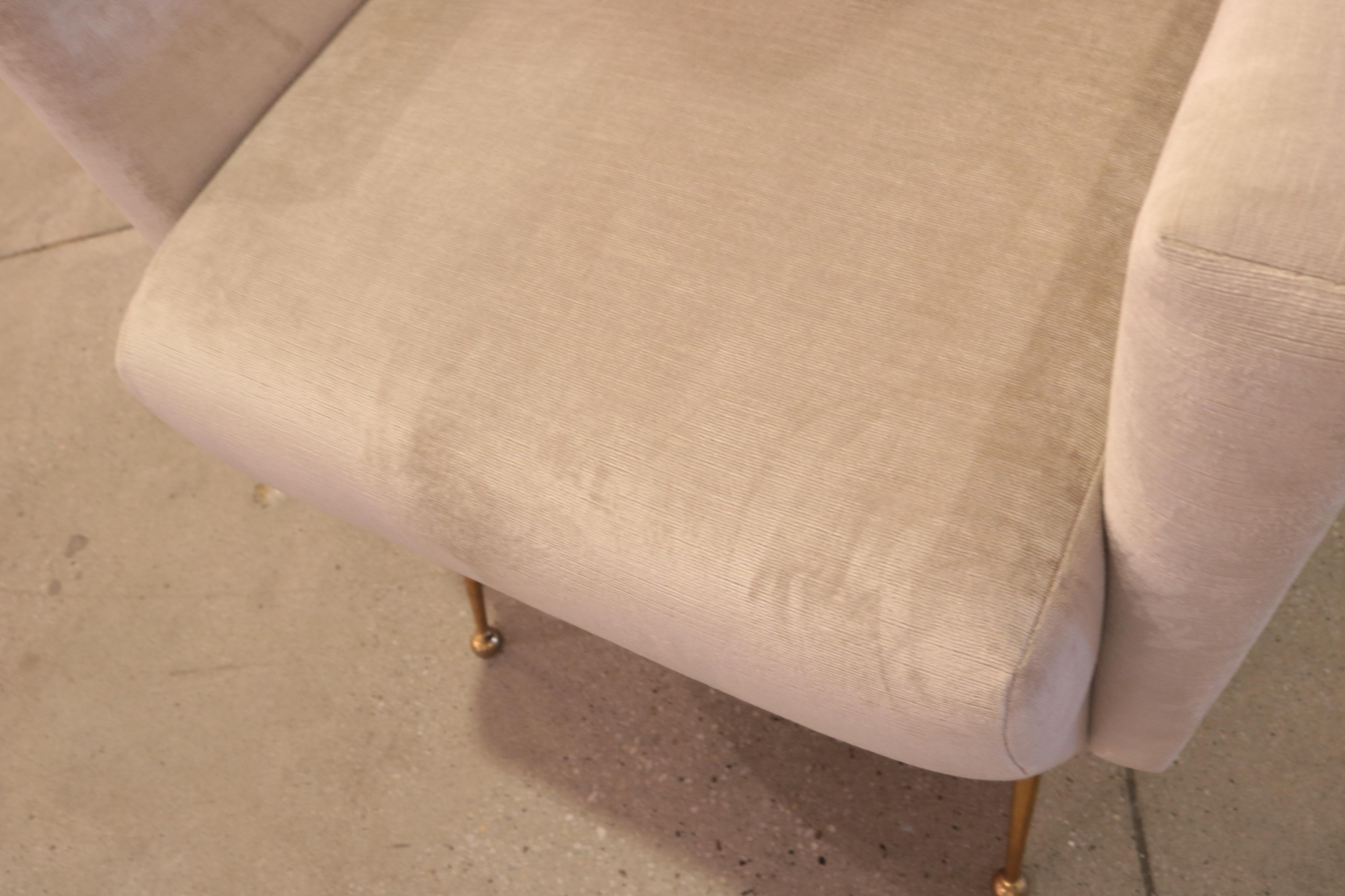 Pair of Italian Midcentury Wing Chairs 5