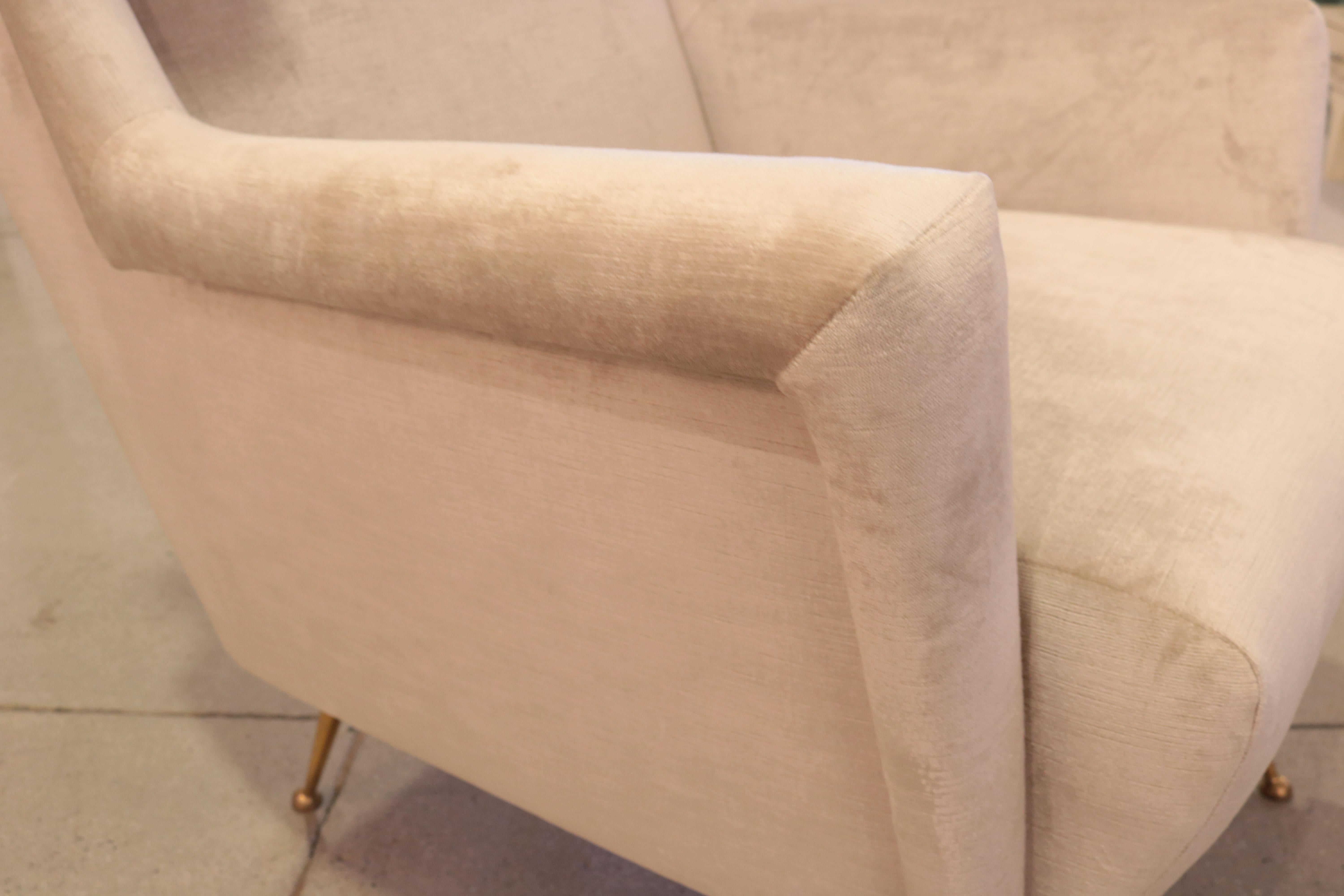 Pair of Italian Midcentury Wing Chairs 3
