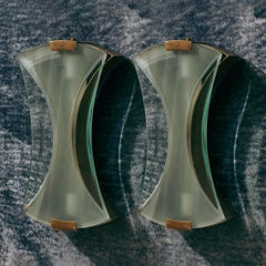 Pair of Italian ‘Model 2225’ Sconces by Max Ingrand for Fontana Arte, 1960s