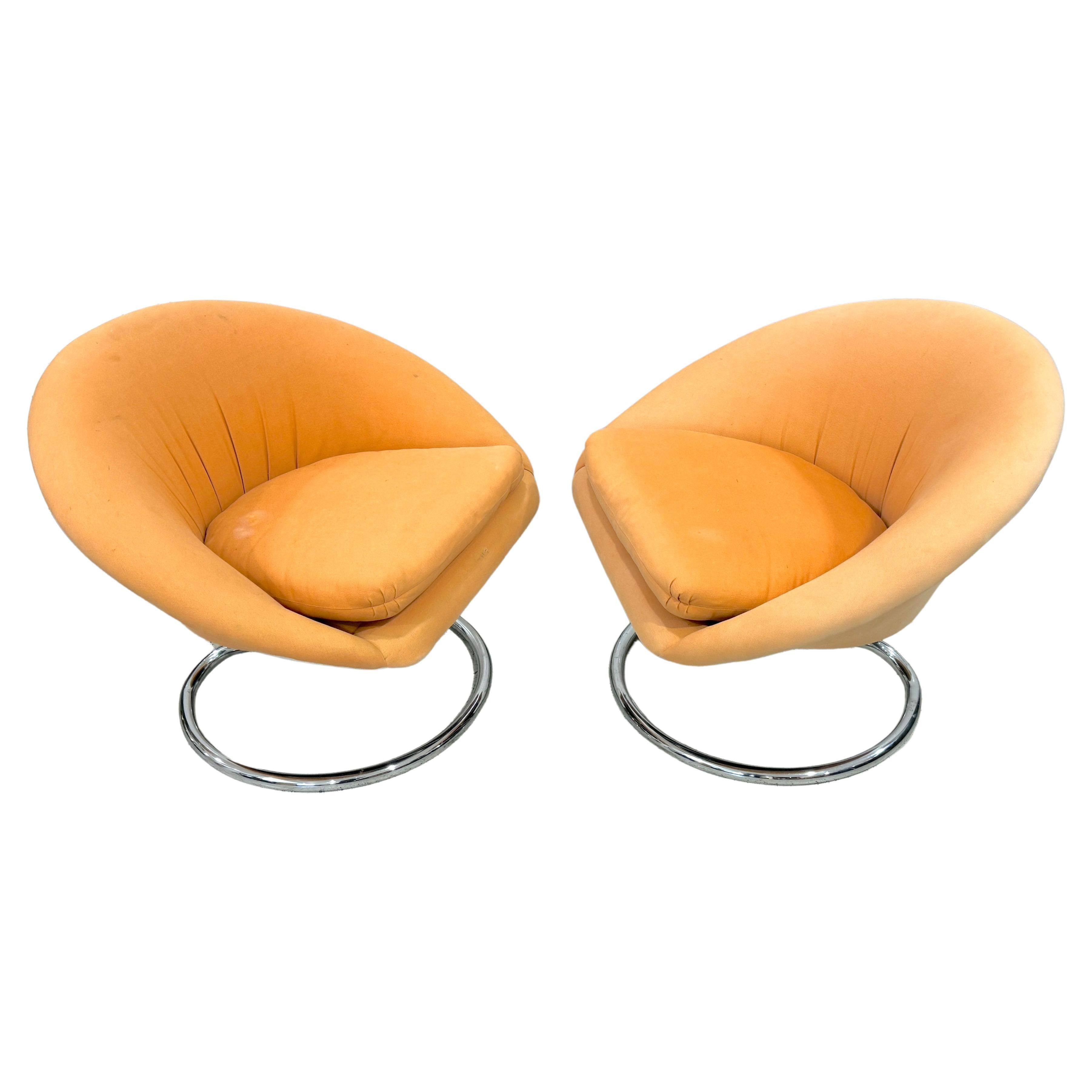 Paire de cadres de chaises longues chromées modernes italiennes par Giotto Stoppino, 1970 en vente 6