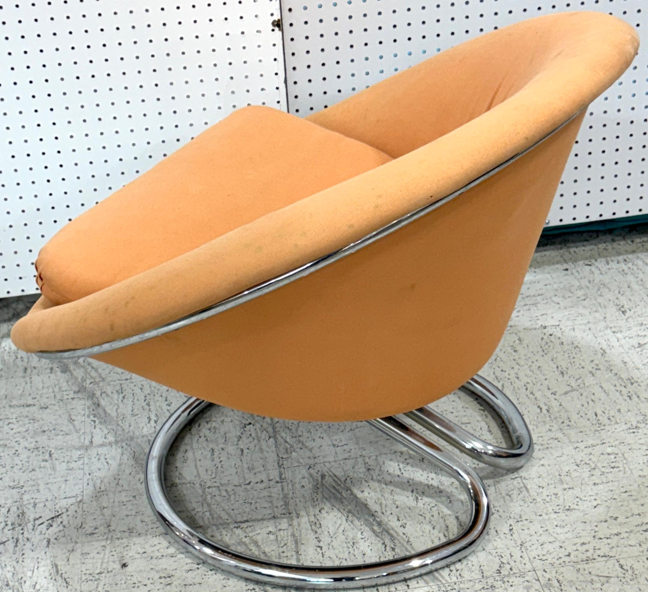 20ième siècle Paire de cadres de chaises longues chromées modernes italiennes par Giotto Stoppino, 1970 en vente