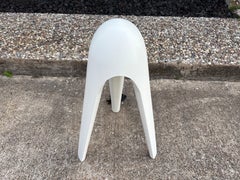 Pair Of Italian Modern Concrete Lamps